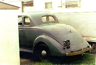 rear of car